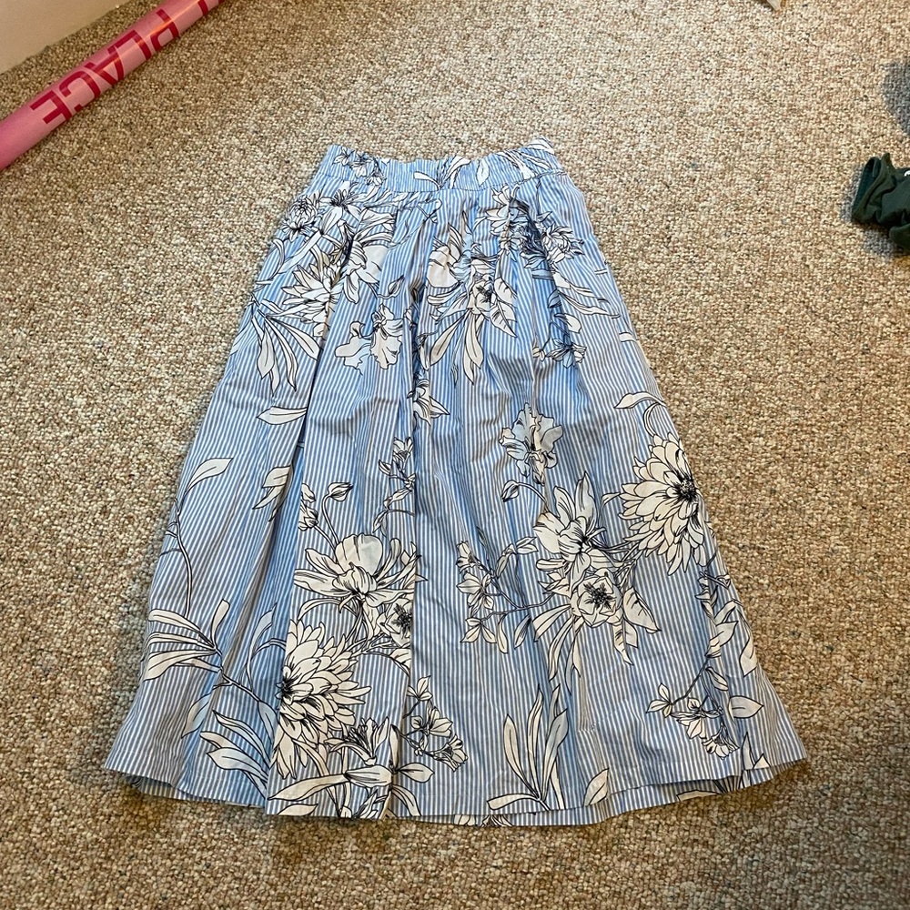Zara midi/maxi skirt